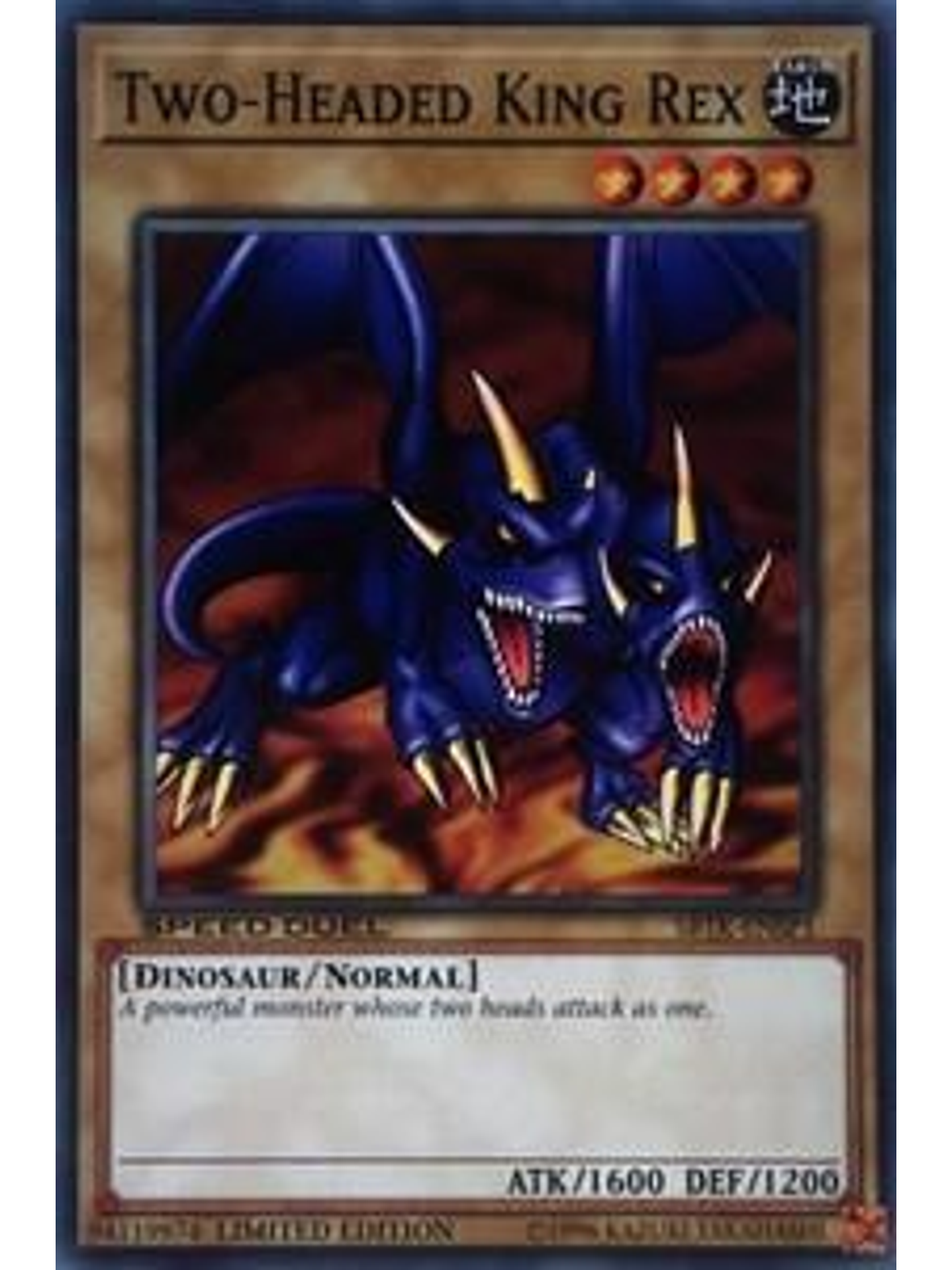 Two-Headed King Rex - SBTK-ENSP1 - Common - Limited Edition 1