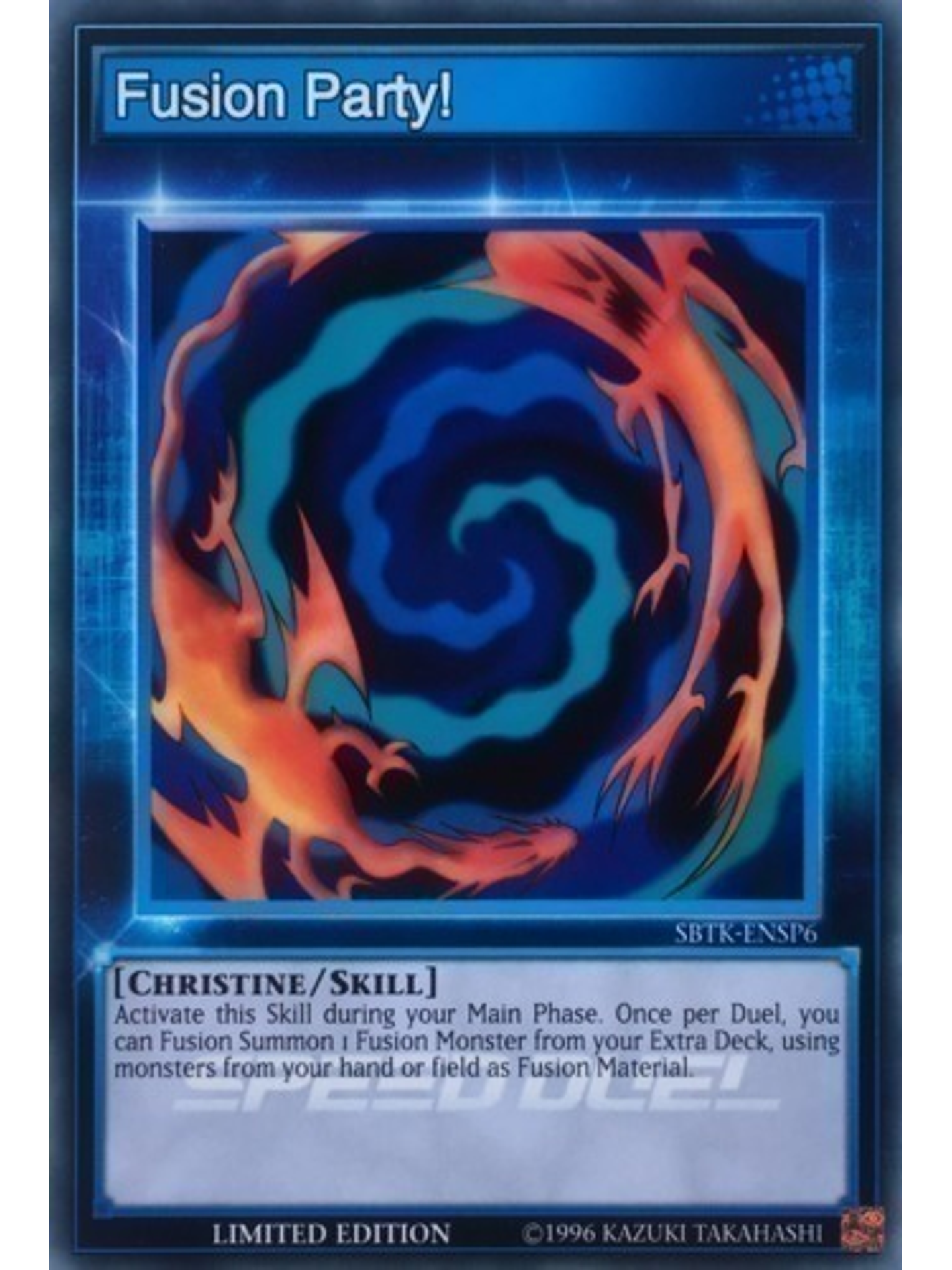 Fusion Party! - SBTK-ENSP6 - Common - Limited Edition 1