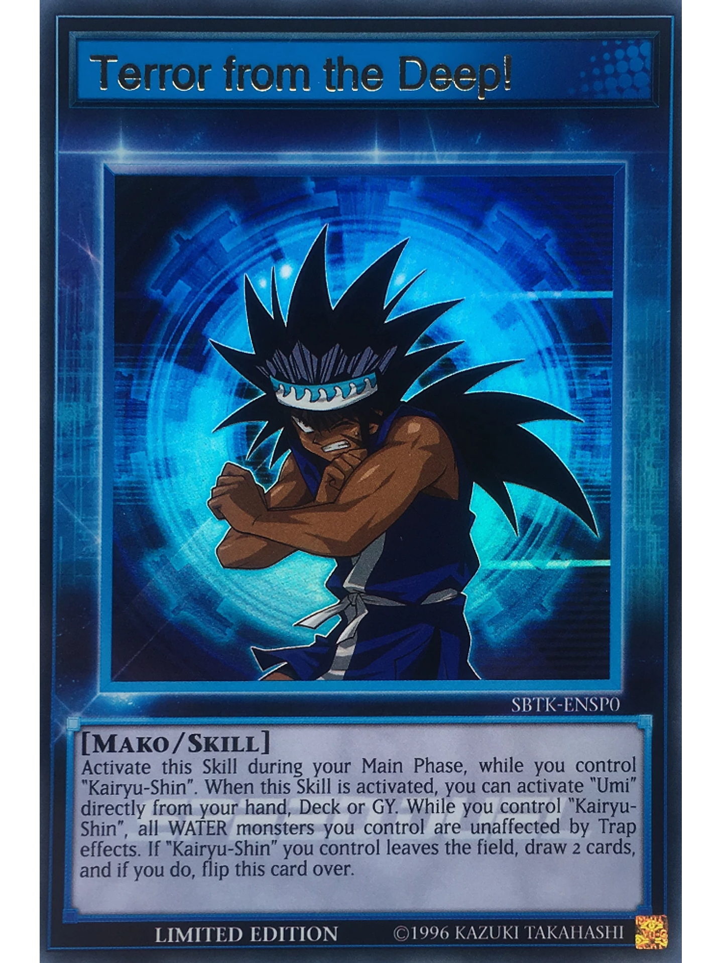 Terror from the Deep! - SBTK-ENSP0 - Ultra Rare - Limited Edition 1