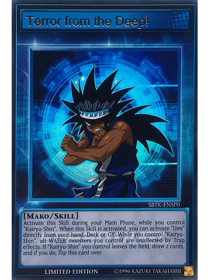 Terror from the Deep! - SBTK-ENSP0 - Ultra Rare - Limited Edition