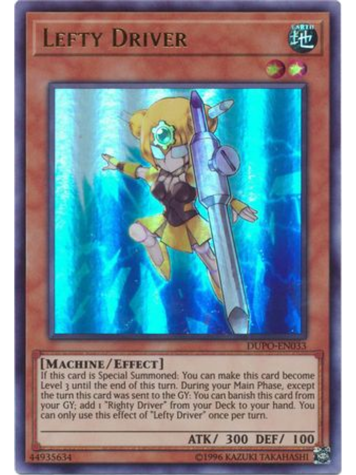 Lefty Driver - DUPO-EN033 - Ultra Rare Unlimited 1