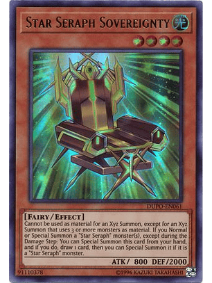 Star Seraph Sovereignty - DUPO-EN061 - Ultra Rare Unlimited