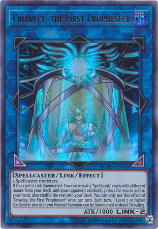 Crowley, the First Propheseer - DUPO-EN028 - Ultra Rare Unlimited