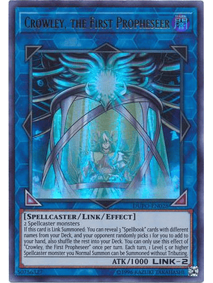 Crowley, the First Propheseer - DUPO-EN028 - Ultra Rare Unlimited