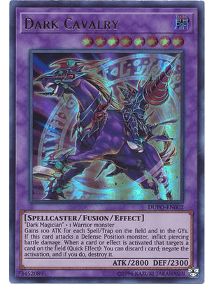 Dark Cavalry - DUPO-EN002 - Ultra Rare Unlimited