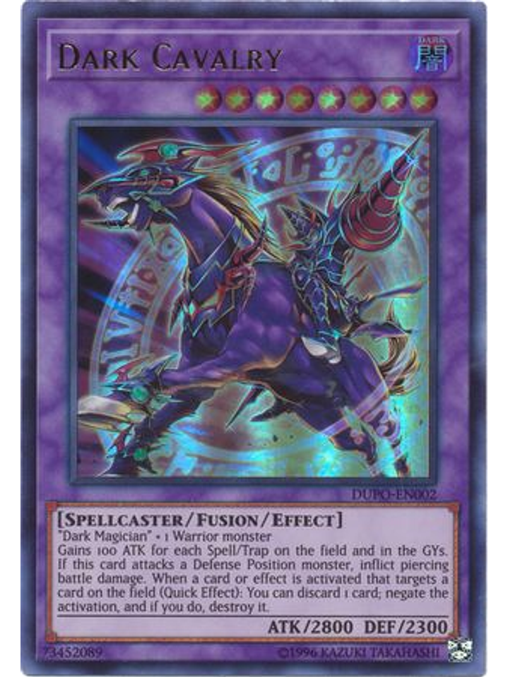 Dark Cavalry - DUPO-EN002 - Ultra Rare Unlimited 1