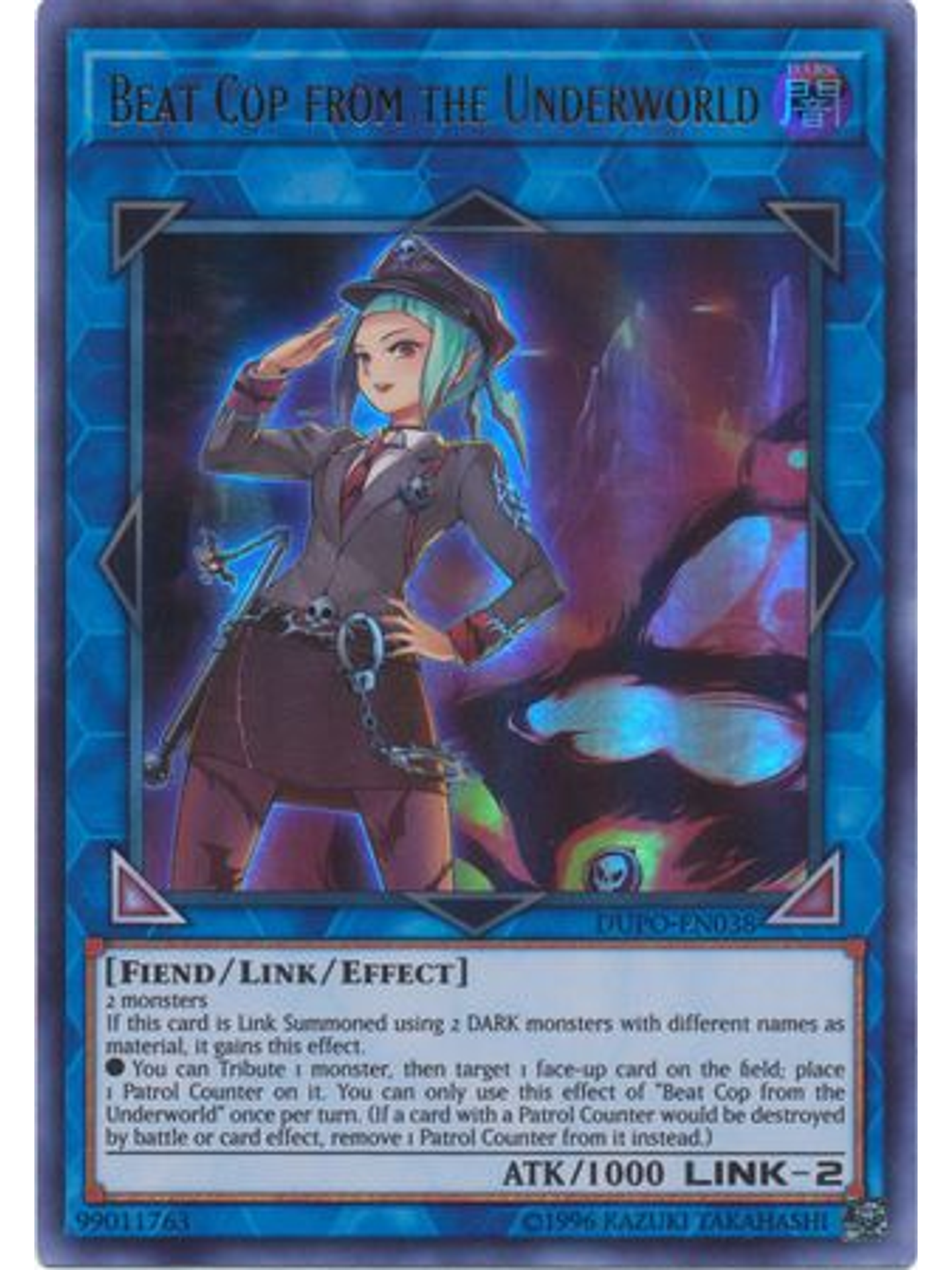 Beat Cop from the Underworld - DUPO-EN038 - Ultra Rare Unlimited 1
