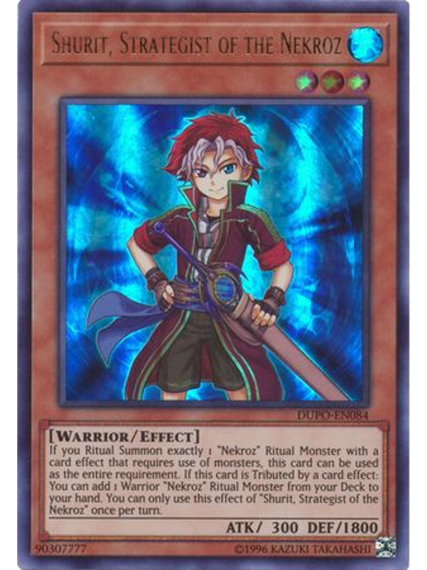 Shurit, Strategist of the Nekroz - DUPO-EN084 - Ultra Rare Unlimited 1