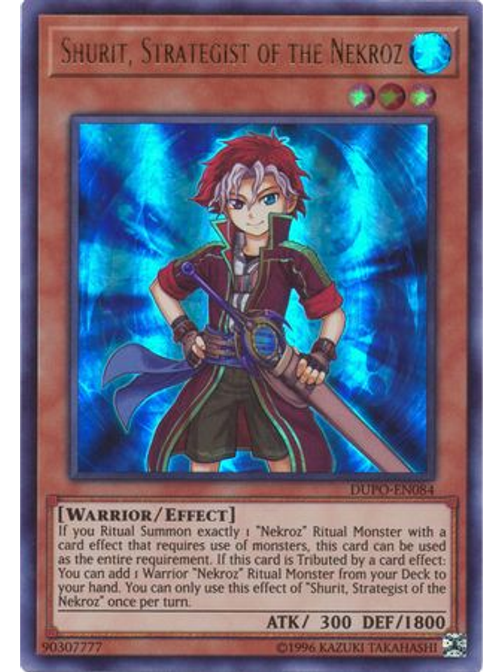 Shurit, Strategist of the Nekroz - DUPO-EN084 - Ultra Rare Unlimited 1