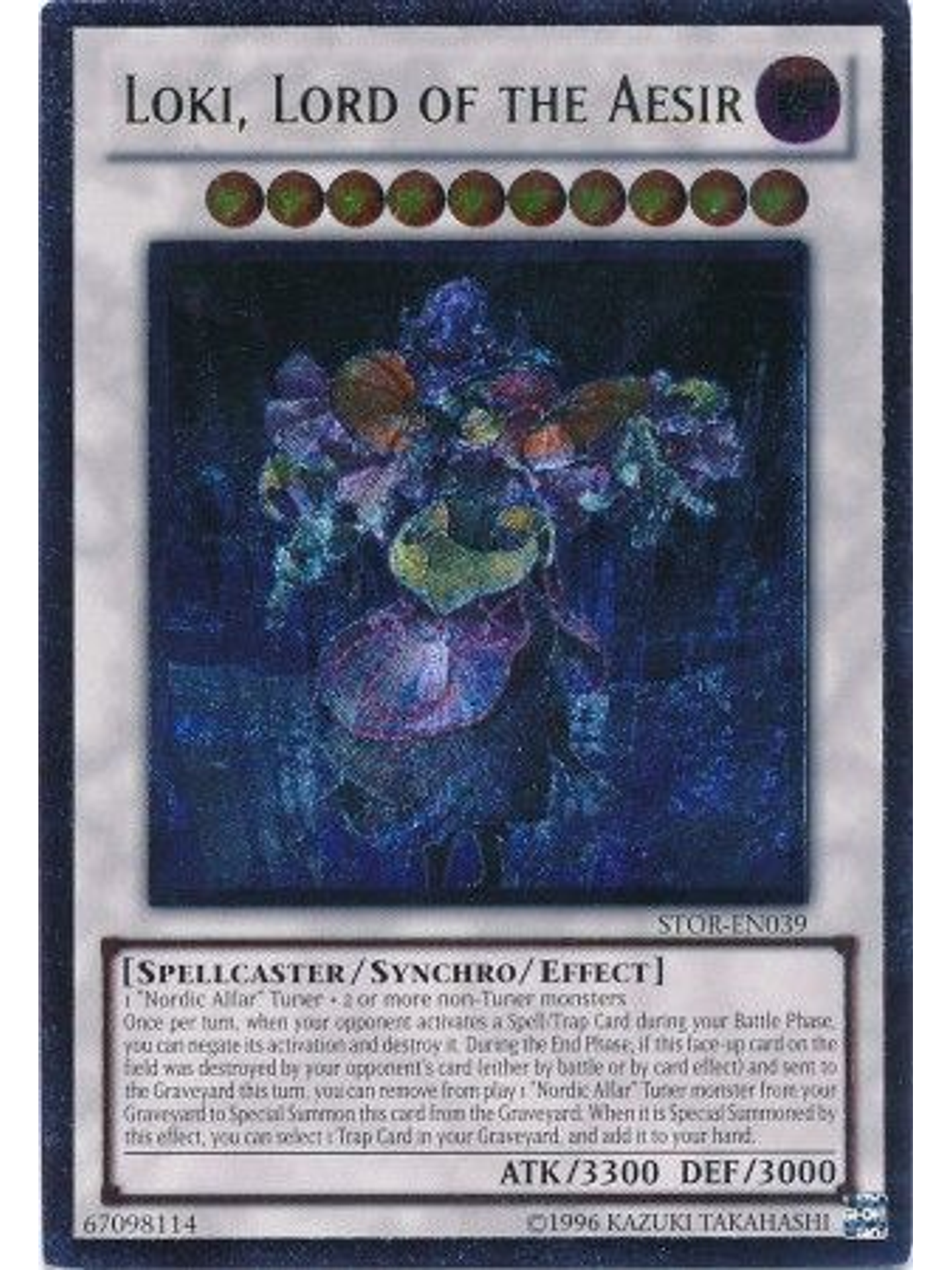 Loki, Lord of the Aesir - STOR-EN039 Unlimited - Ultimate Rare 1