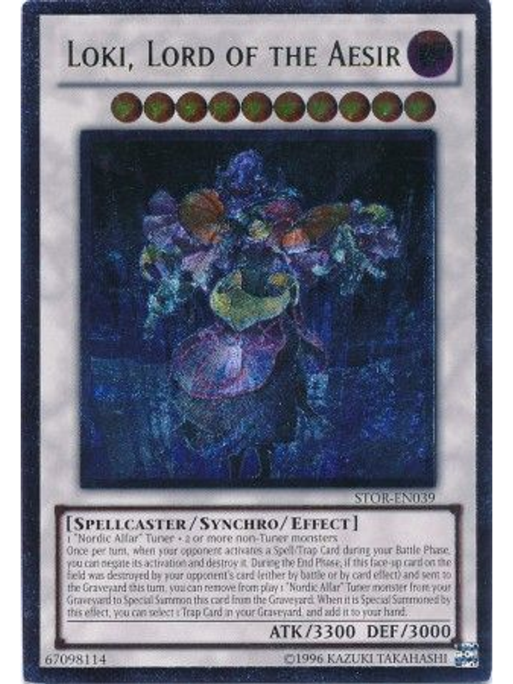 Loki, Lord of the Aesir - STOR-EN039 Unlimited - Ultimate Rare 1
