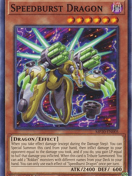 Speedburst Dragon - MP20-EN005 - Common 1st Edition