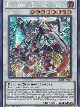 Borreload Savage Dragon - MP20-EN017 - Prismatic Secret Rare 1st Edition