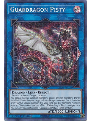 Guardragon Pisty - MP20-EN022 - Prismatic Secret Rare 1st Edition
