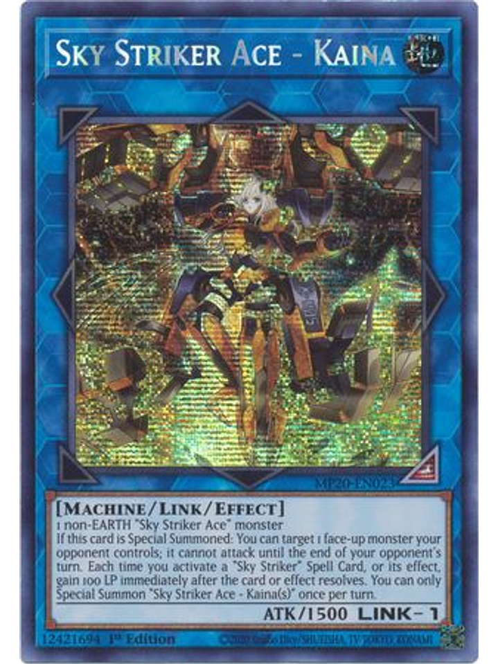 Sky Striker Ace - Kaina - MP20-EN023 - Prismatic Secret Rare 1st Edition 1