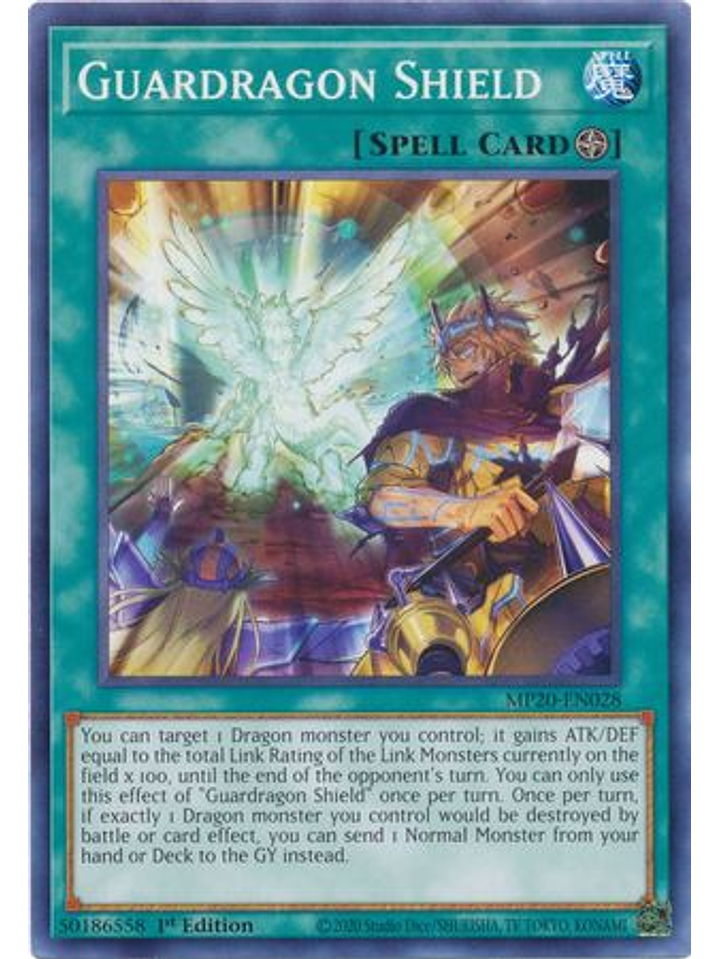 Guardragon Shield - MP20-EN028 - Common 1st Edition 1