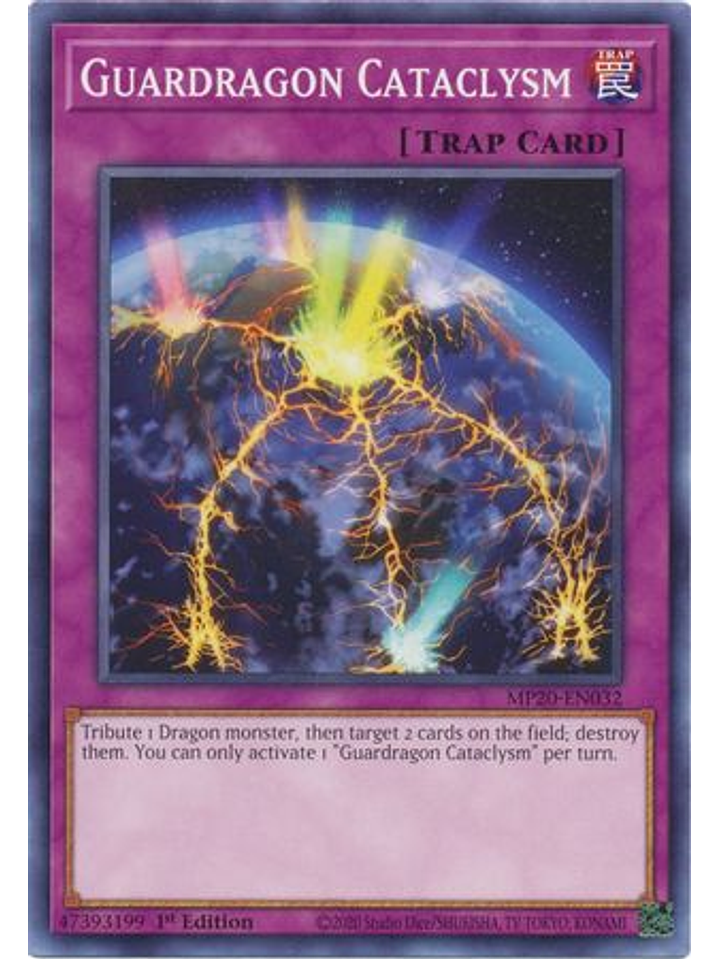Guardragon Cataclysm - MP20-EN032 - Common 1st Edition 1