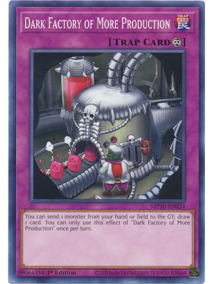 Dark Factory of More Production - MP20-EN034 - Common 1st Edition 1