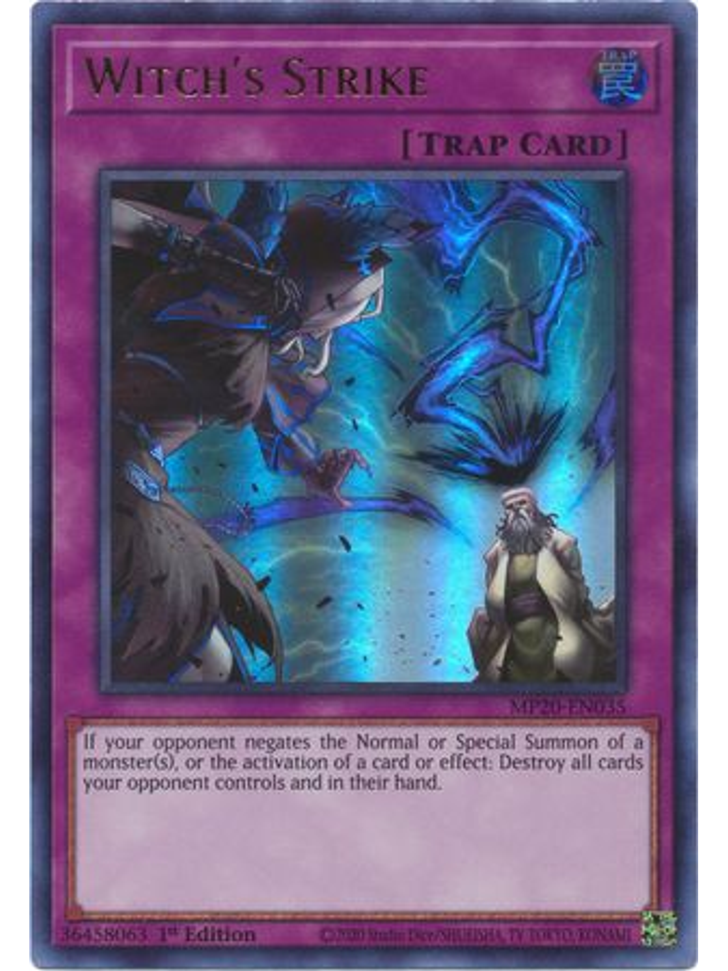 Witch's Strike - MP20-EN035 - Ultra Rare 1st Edition 1