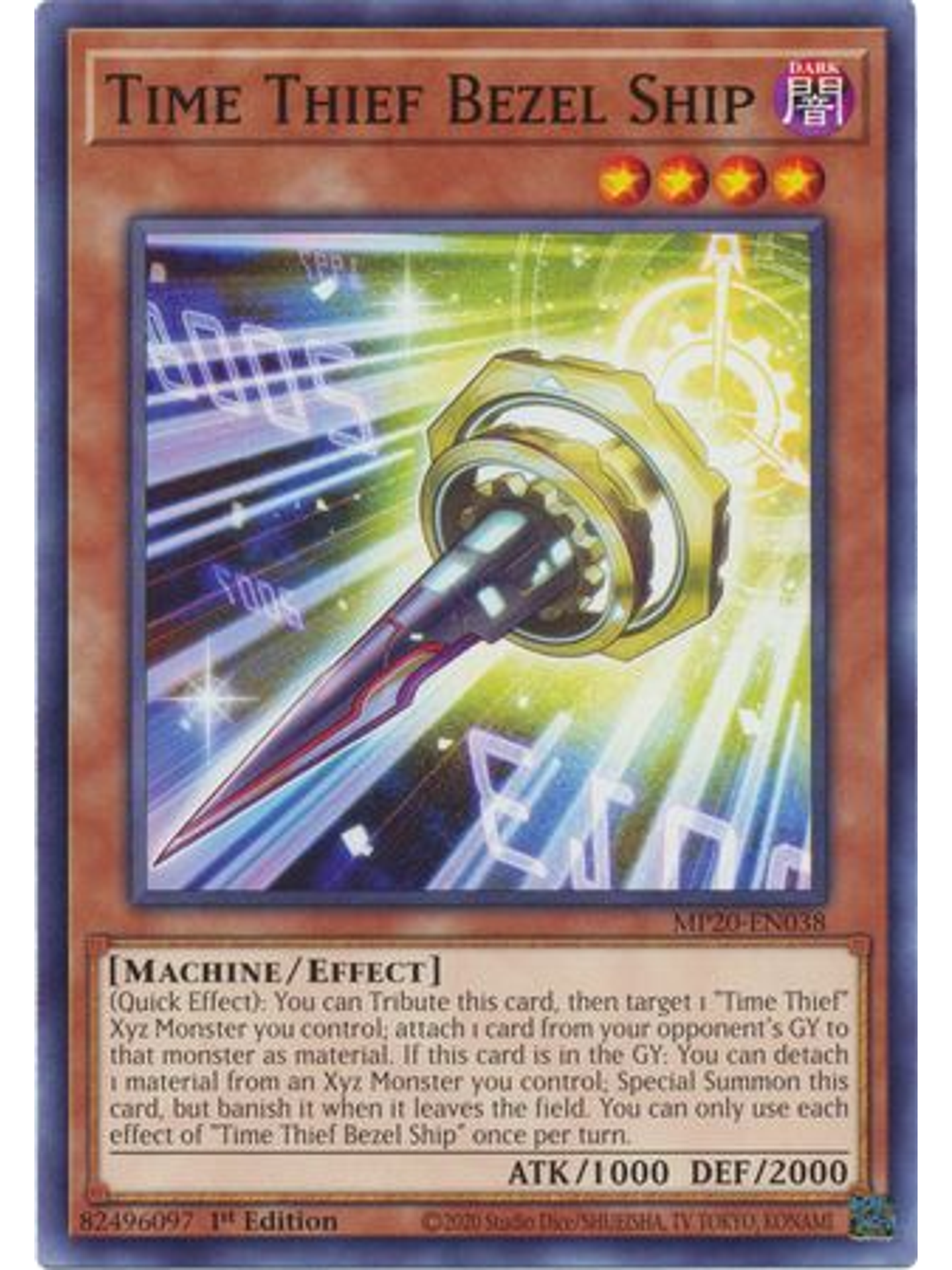 Time Thief Bezel Ship - MP20-EN038 - Common 1st Edition 1