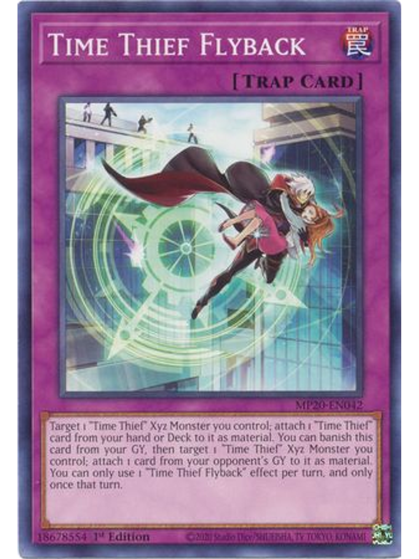 Time Thief Flyback - MP20-EN042 - Common 1st Edition 1