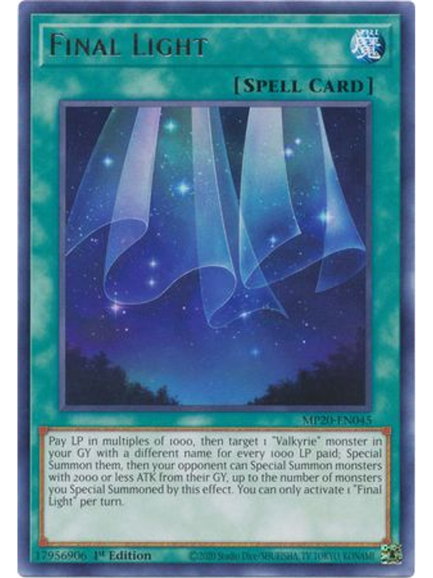 Final Light - MP20-EN045 - Rare 1st Edition 1