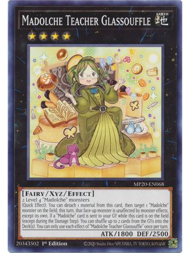 Madolche Teacher Glassouffle - MP20-EN068 - Common 1st Edition 1