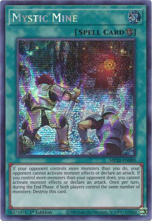 Mystic Mine - MP20-EN080 - Prismatic Secret Rare 1st Edition