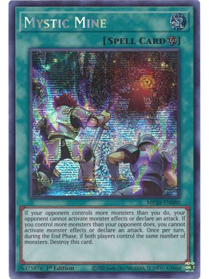 Mystic Mine - MP20-EN080 - Prismatic Secret Rare 1st Edition 1