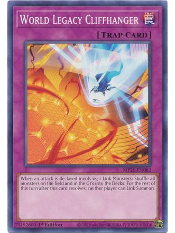 World Legacy Cliffhanger - MP20-EN082 - Common 1st Edition 1