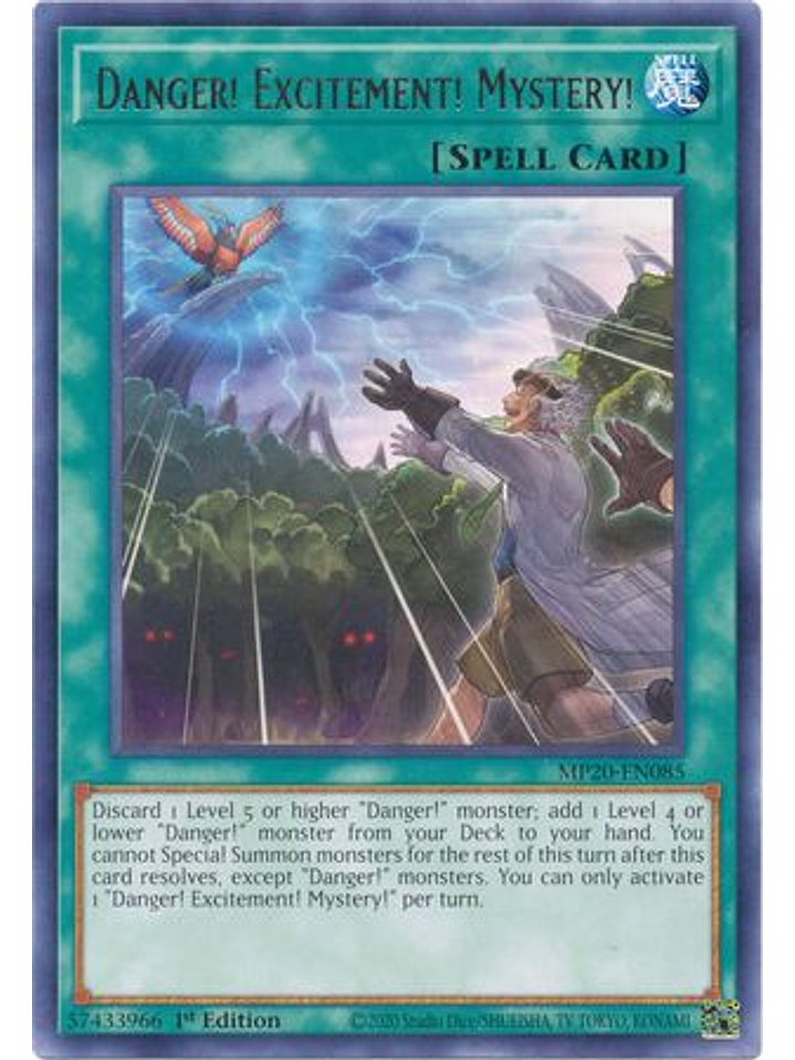 Danger! Excitement! Mystery! - MP20-EN085 - Rare 1st Edition 1