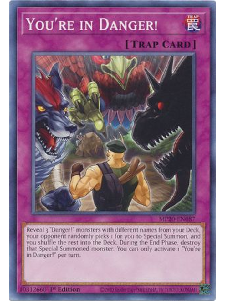 You're in Danger! - MP20-EN087 - Common 1st Edition 1