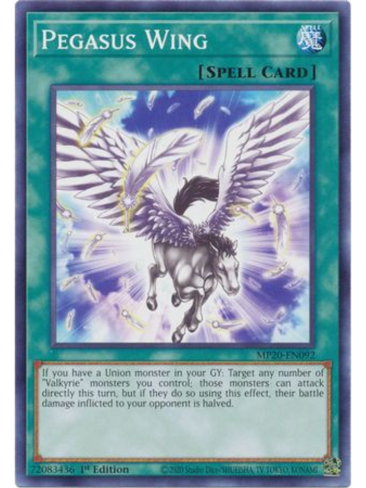Pegasus Wing - MP20-EN092 - Common 1st Edition 1