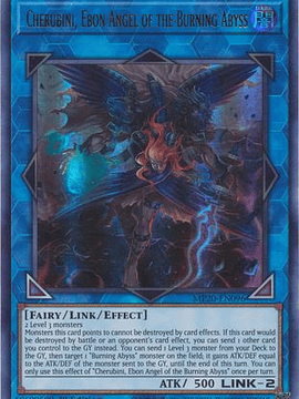 Cherubini, Ebon Angel of the Burning Abyss - MP20-EN096 - Ultra Rare 1st Edition