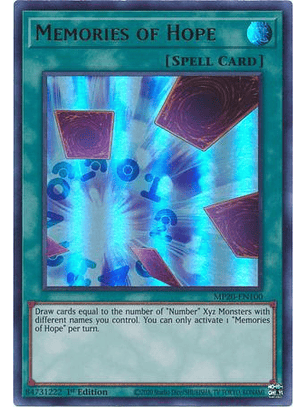 Memories of Hope - MP20-EN100 - Ultra Rare 1st Edition