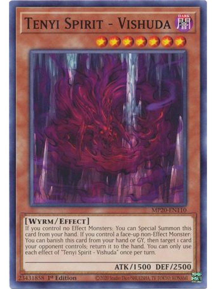 Tenyi Spirit - Vishuda - MP20-EN110 - Common 1st Edition 1