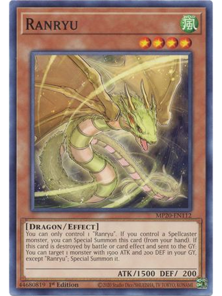 Ranryu - MP20-EN112 - Common 1st Edition 1