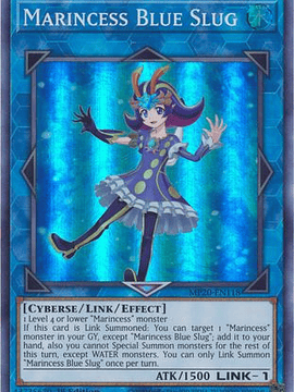 Marincess Blue Slug - MP20-EN118 - Super Rare 1st Edition