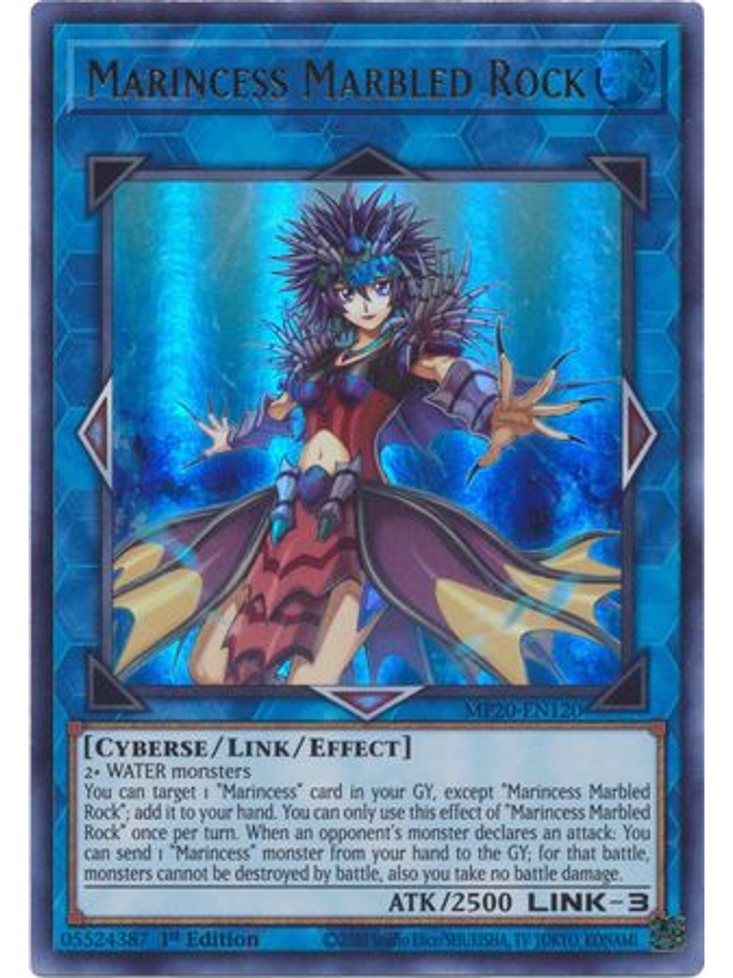 Marincess Marbled Rock - MP20-EN120 - Ultra Rare 1st Edition 1