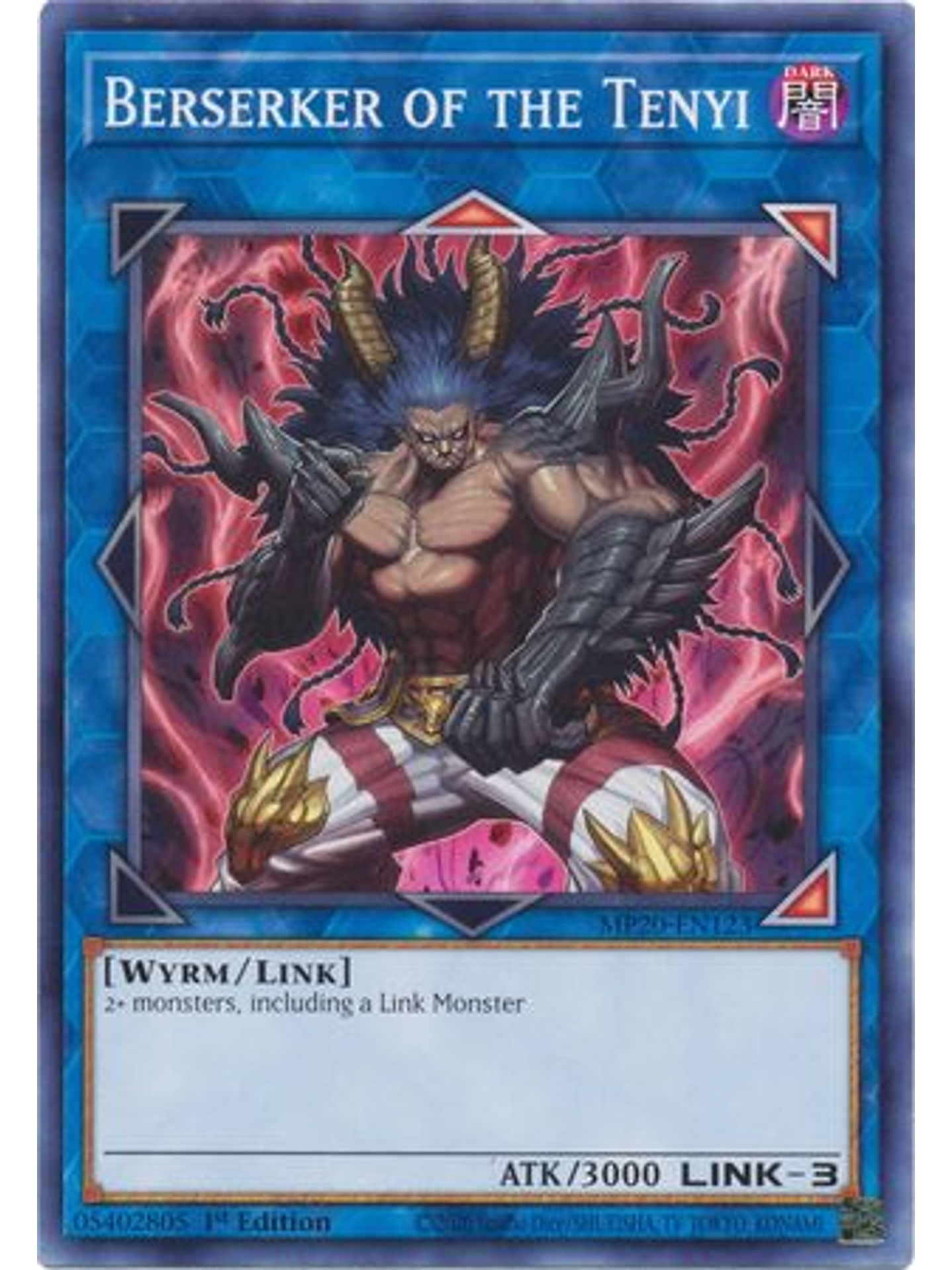 Berserker of the Tenyi - MP20-EN123 - Common 1st Edition 1