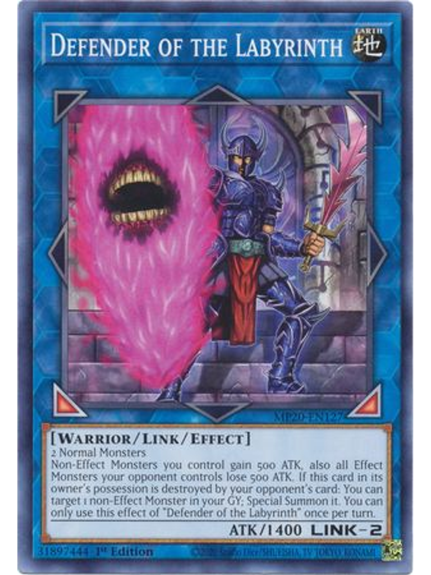 Defender of the Labyrinth - MP20-EN127 - Common 1st Edition 1