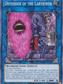 Defender of the Labyrinth - MP20-EN127 - Common 1st Edition