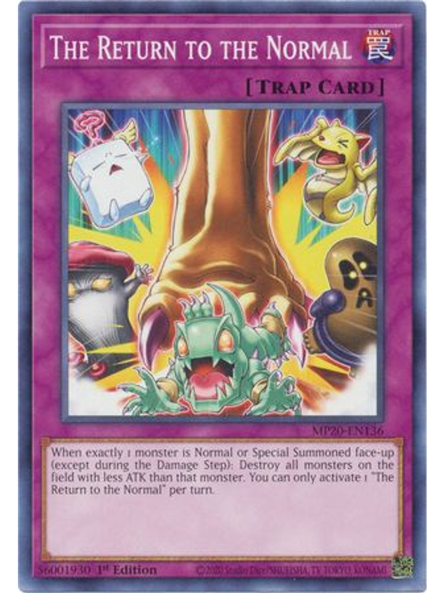 The Return to the Normal - MP20-EN136 - Common 1st Edition 1