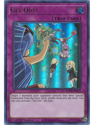 Get Out! - MP20-EN137 - Ultra Rare 1st Edition