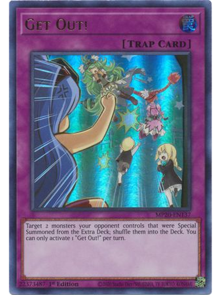 Get Out! - MP20-EN137 - Ultra Rare 1st Edition 1