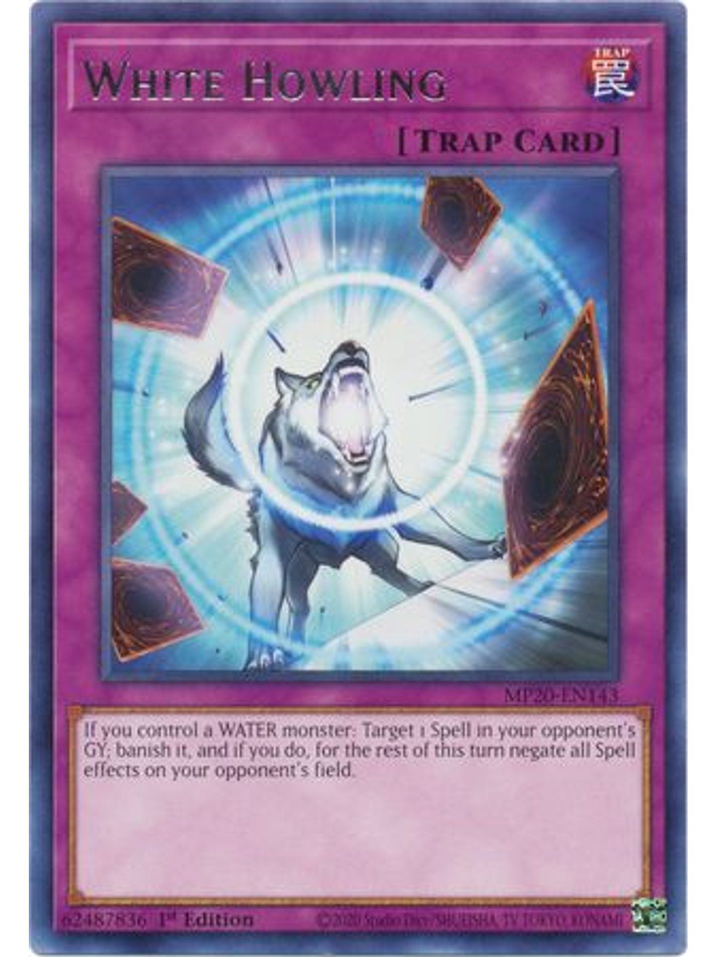 White Howling - MP20-EN143 - Rare 1st Edition 1