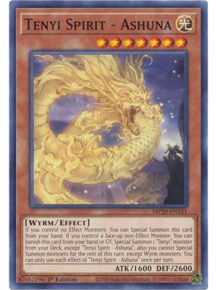 Tenyi Spirit - Ashuna - MP20-EN161 - Common 1st Edition 1