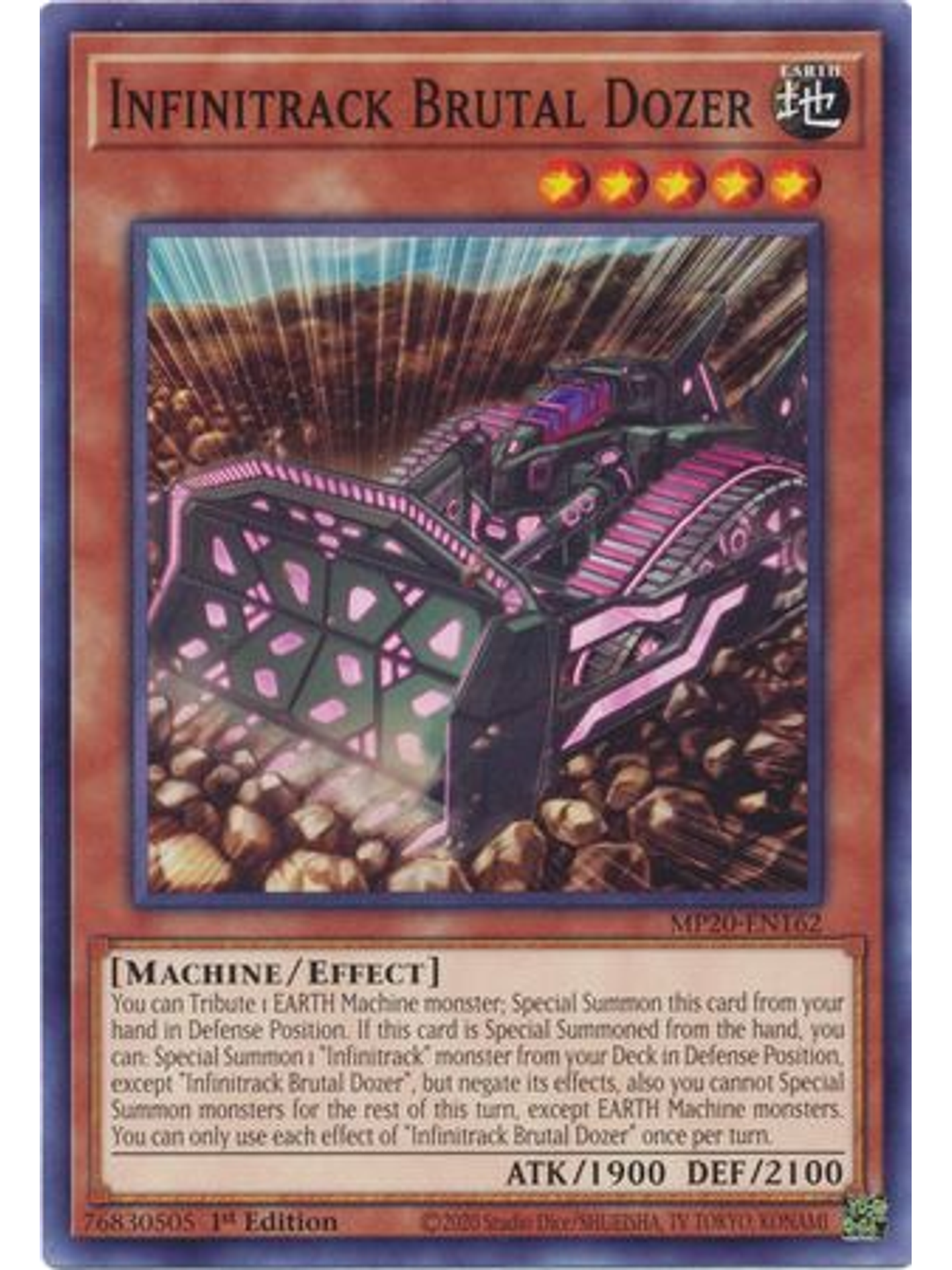 Infinitrack Brutal Dozer - MP20-EN162 - Common 1st Edition 1