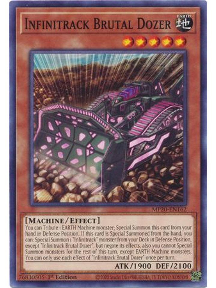 Infinitrack Brutal Dozer - MP20-EN162 - Common 1st Edition 1