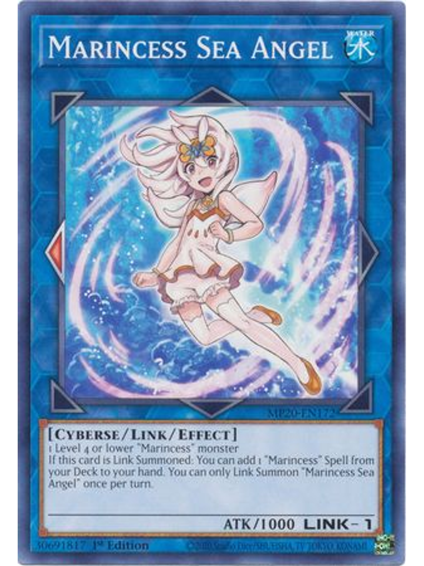 Marincess Sea Angel - MP20-EN172 - Common 1st Edition 1